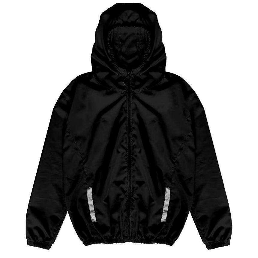 Jaket Parasut Pria Waterproof Jumbo Anti Air Keren Sport Running Training