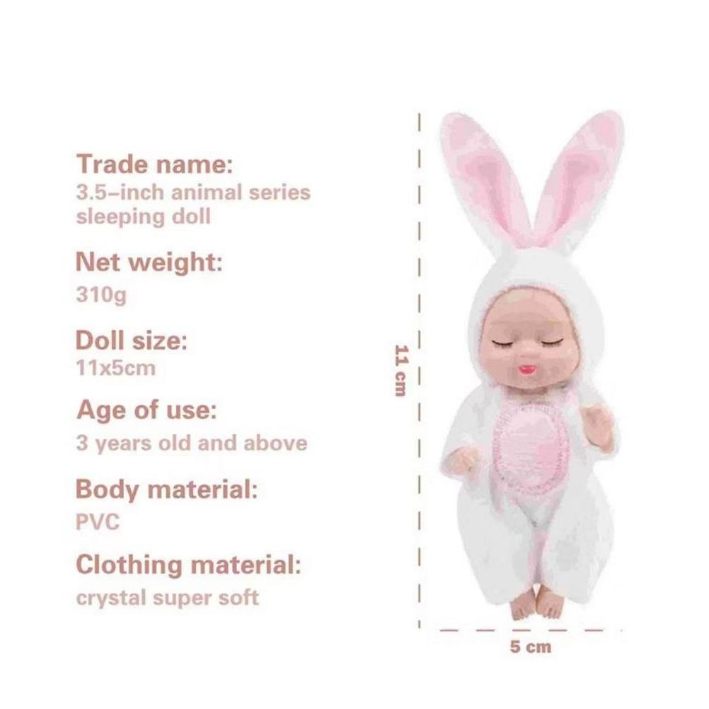 Hot Sale Mainan Boneka Bayi Super Mini Reborn/Newborn | Baby Sleep Doll Perempuan Tidur Mini Lucu Mi