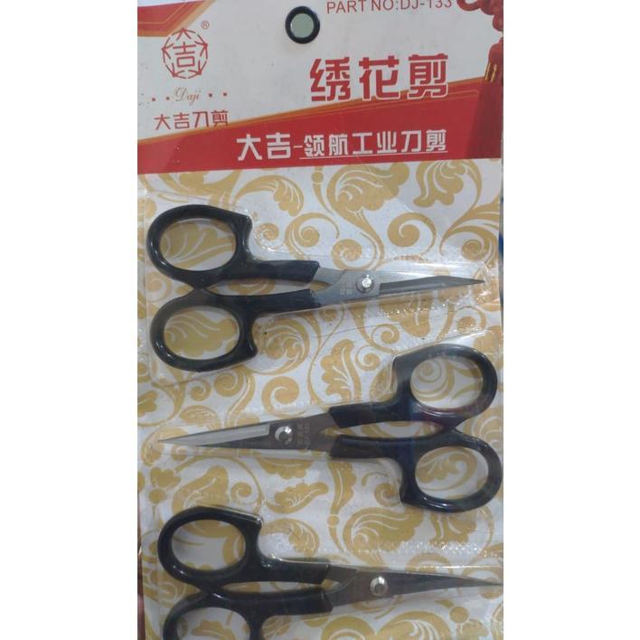 Gunting Bordir Daji 133 Hitam / Gunting Benang