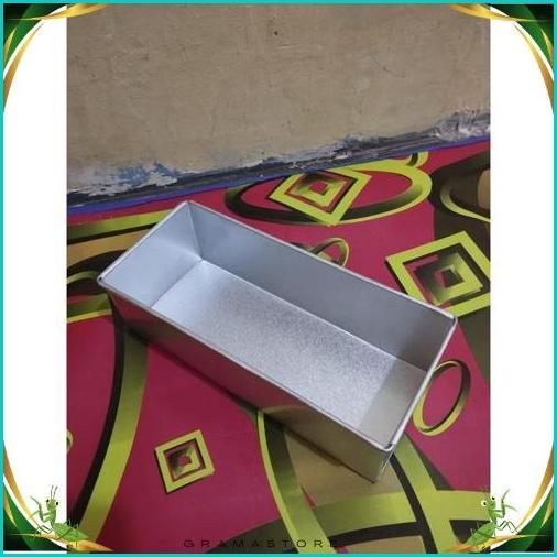 Berkualitas Loyang Brownies Persegi Panjang / Loyang Roti Sobek / Loyang Roti Tawar Uk 20X10X7 | 22X