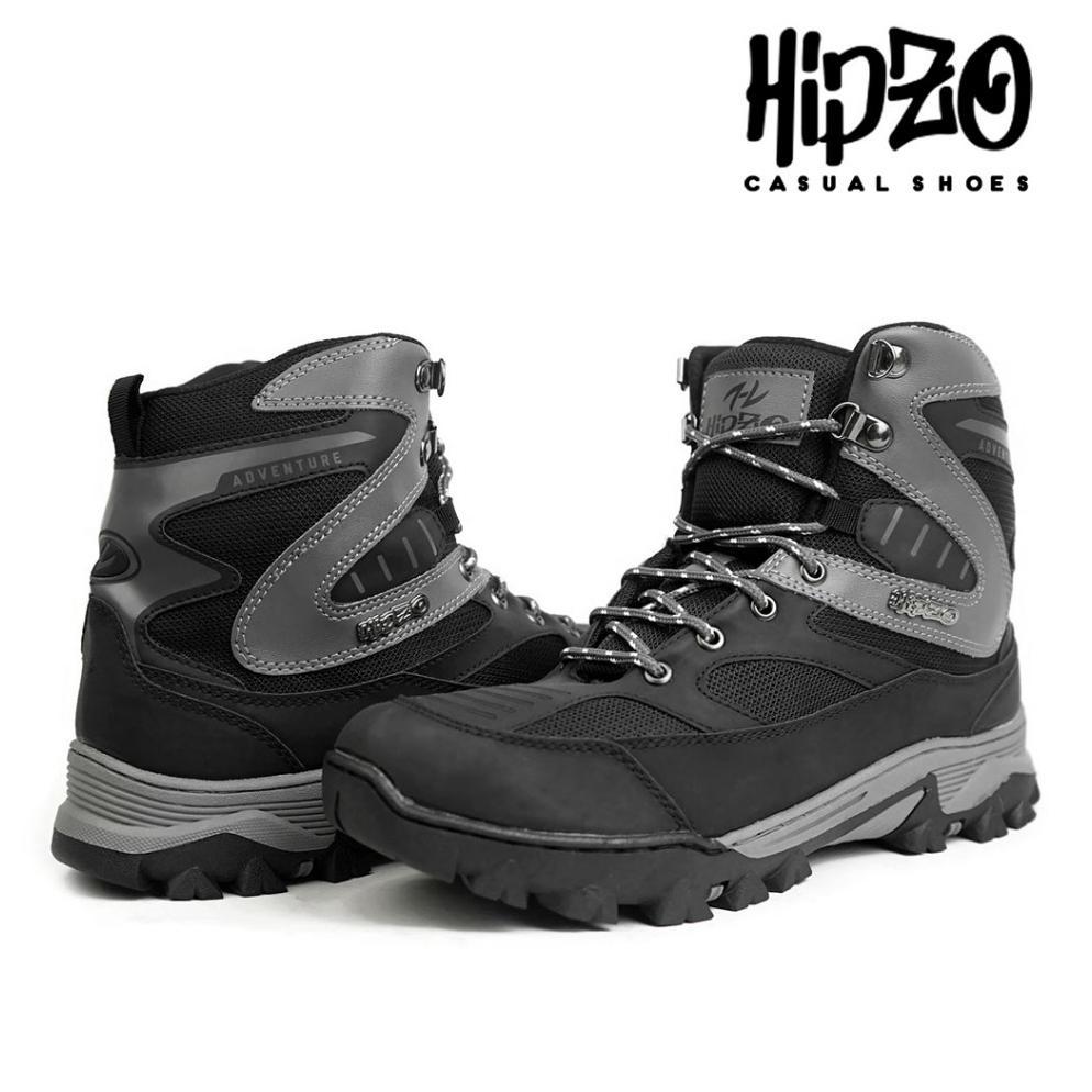 Hot Product Sepatu Hiking Hipzo M072 Boots High Quality Untuk Pria Size Jumbo Ori Pendaki