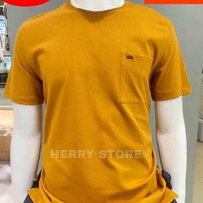 KAOS CARDINAL CASUAL ORIGINAL REGULER PREMIUM QUALITY WARNA KUNING Pria Baju