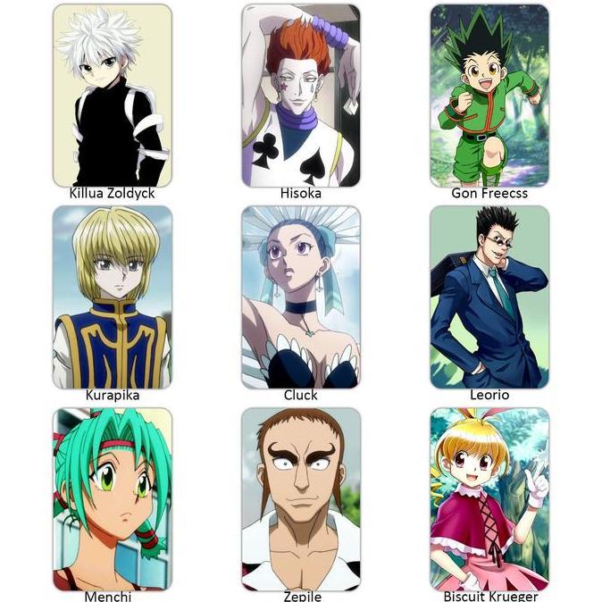 Photocard Foto Anime Jepang Hunter X Hunter Killua Zoldyck