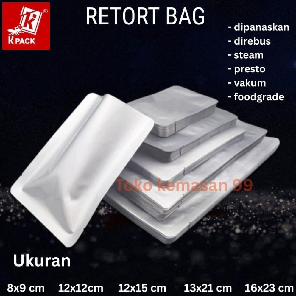 NEW Kemasan Retort Bag Kpack Tahan Panas 130C [terbaik][terlaris]