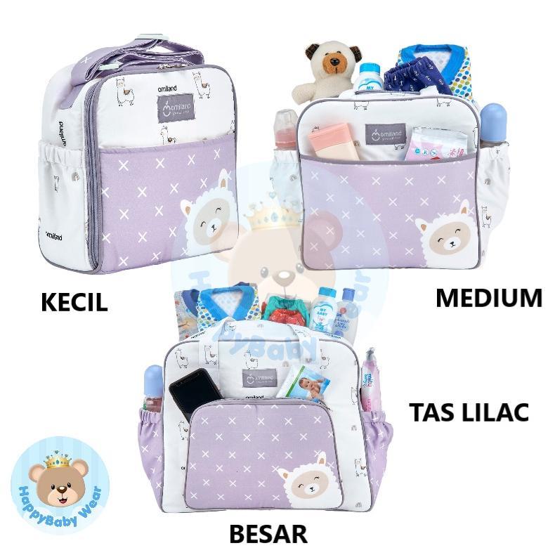 terbaru omiland tas bayi alpaca / rainbow series
