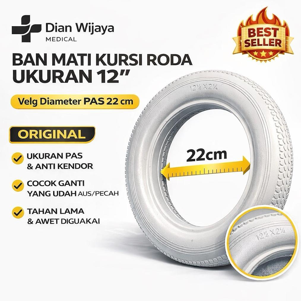 Ban Mati Kursi Roda 12 Ban Mati Kursi Roda Ukuran 12