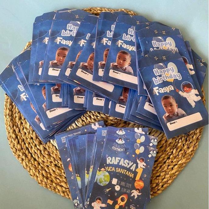 UNDANGAN ULTAH AMPLOP (50pcs)
