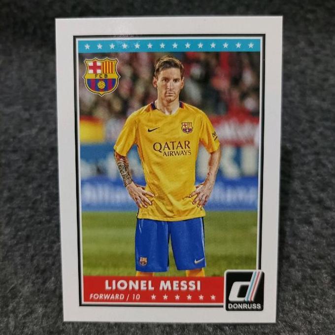 Donruss soccer 2015 lionel messi #68 (FC barcelona)