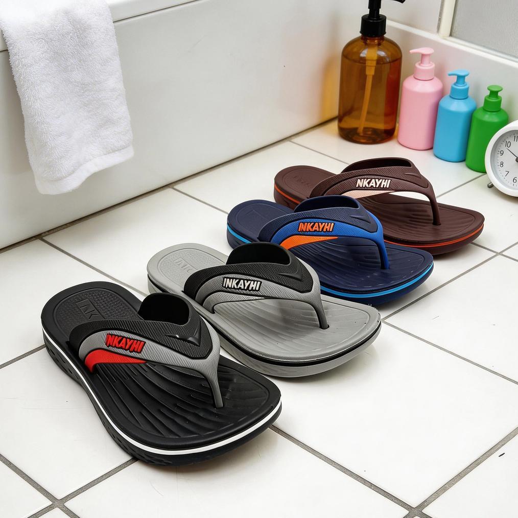 Diskon Sandal Jepit Pria Remaja Dan Anak Laki-Laki Sandal Anak Fipper Size 30-44 Sandal Slop Pria Fl