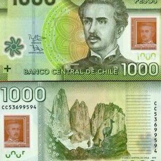 Chile 1000 Pesos 2015 Polymer