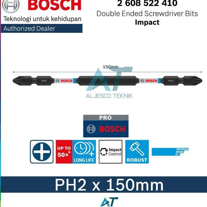 Bosch Mata Obeng Ph2 X 150Mm Impact