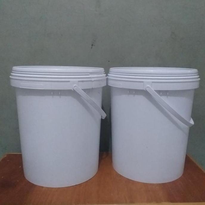 Popnew- Upclean- Ember Bekas Cat 5Kg Putih Polos Tanpa Tutup