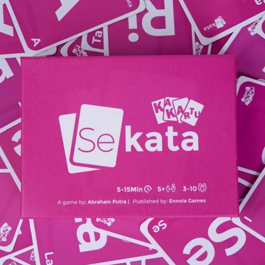 Kartu Sekata Card Game -Mainan Board game edukatif