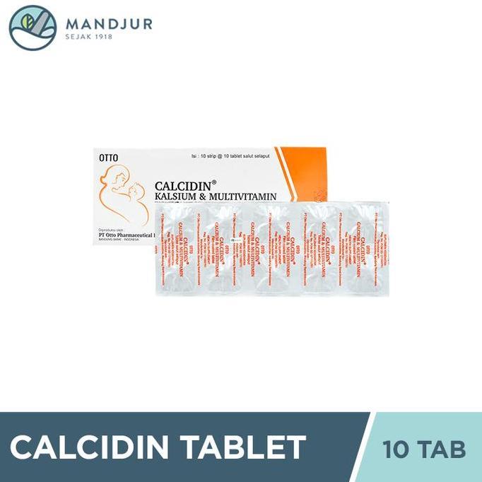 Calcidin 10 - Suplemen Kalsium Tulang dan Gigi