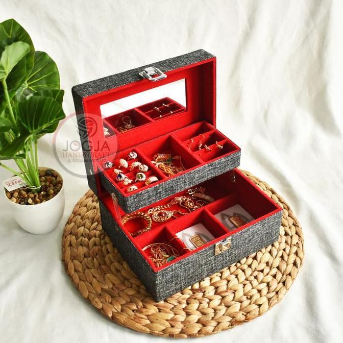 BOX KOTAK PERHIASAN EMAS, KALUNG, GELANG, CINCIN & TEMPAT EMAS ANTAM