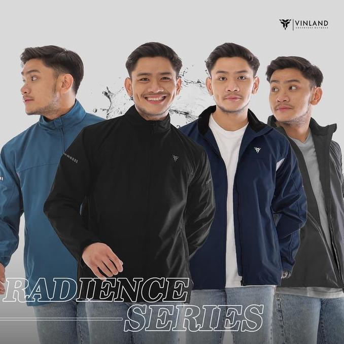 Jaket Motor Harian Simple Radiance | VINLAND Anti Air