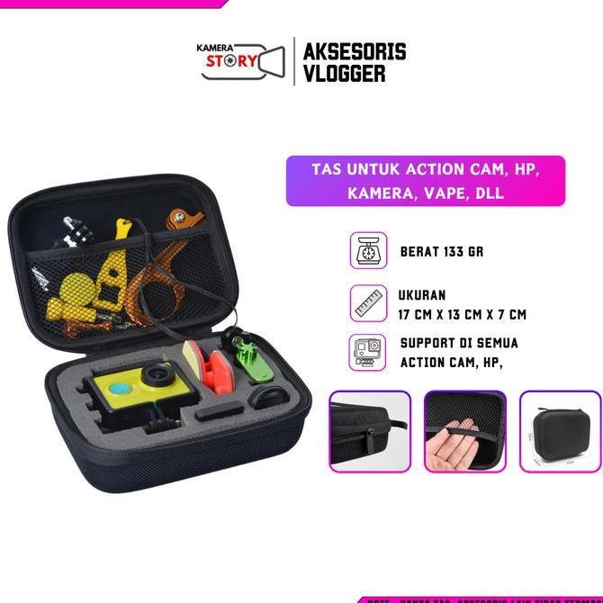 TAS KAMERA SMALL ACTION CAMERA XIAOMI YI / GOPRO / BPRO / YI CAM