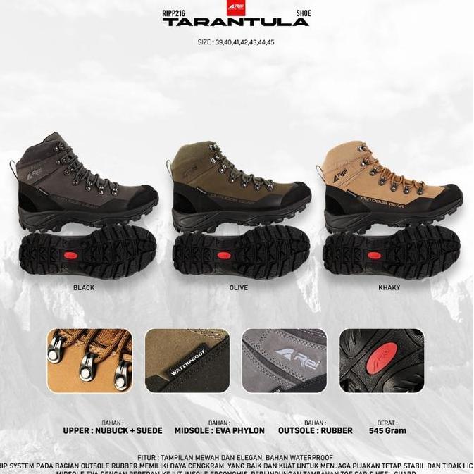 PROMO / SEPATU HIKING AREI P216 AREI OUTDOOR GEAR - HIKING & MOUNTENERING SHOES - SEPATU OUTDOOR PRI