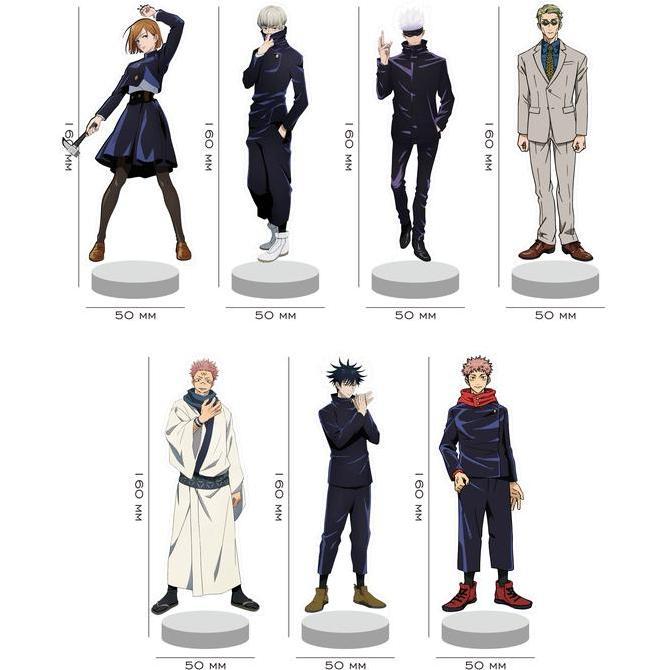 pasweger_ - stand figure akrilik jujutsu kaisen standee acrylic itadori sukuna gojo anime toy
