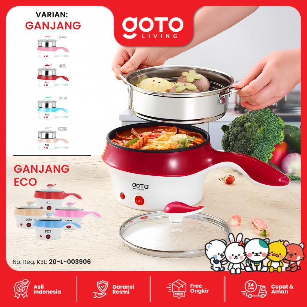 (Best Deal) Goto Ganjang Panci Listrik Multifungsi Minipan Anti Lengket Hotpot Electric