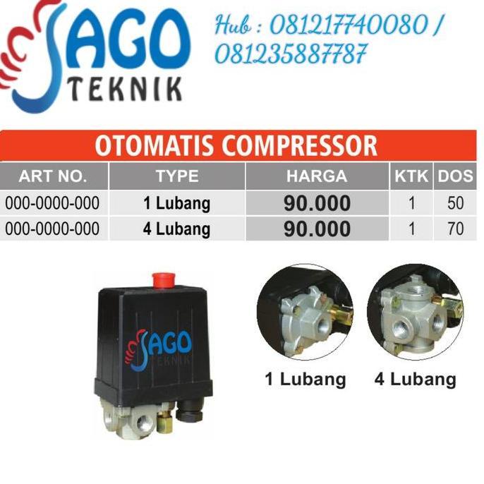 ;&;&;&;&] Otomatis Kompresor / 1 Lubang / 4 Lubang