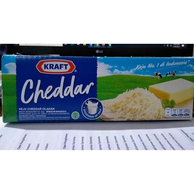Used- Keju Cheddar Kraft 2Kg  Keju Cheddar Kraft 2Kg 