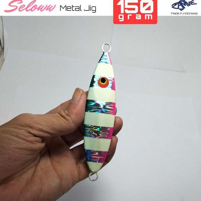 Metal Jig Zamve Seloww Jig 150Gram Jig 150 Gram Jig 150Gr Jig 150 Gr