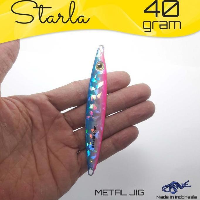 Metal Jig Zamve Starla 40Gr Metal Jig 40Gr Metal Jig 40Gram Umpan