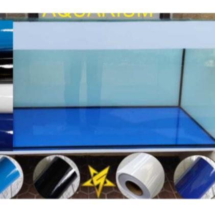 CUCI GUDANG STIKER SKOTLET  BACKGROUND AQUARIUM GLOSSY WRAPPING / MOTOR  /  HP / LAPTOP / KULKAS WAR