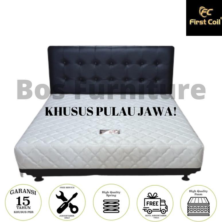 TERBARU [Pengiriman Cepat] First Coil Springbed Multibed - Kasur Fullset