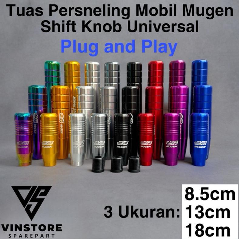 Shift Knob Mugen Universal Tuas Persneling Handle Mobil Gear Shift Perseneling Toyota Daihatsu Honda