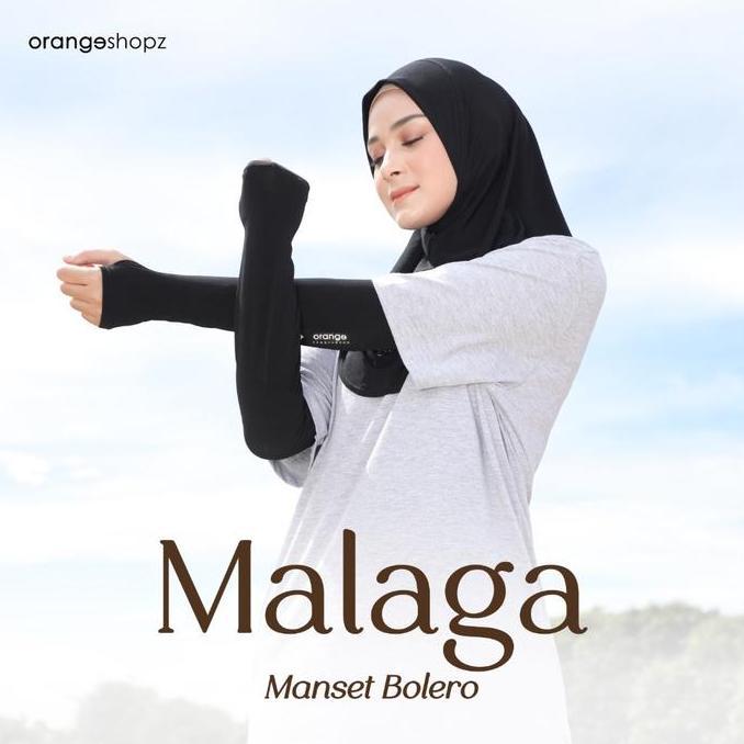 Handsock Malaga Manset Bolero Pelindung UV Muslim Tangan Jersey Premium