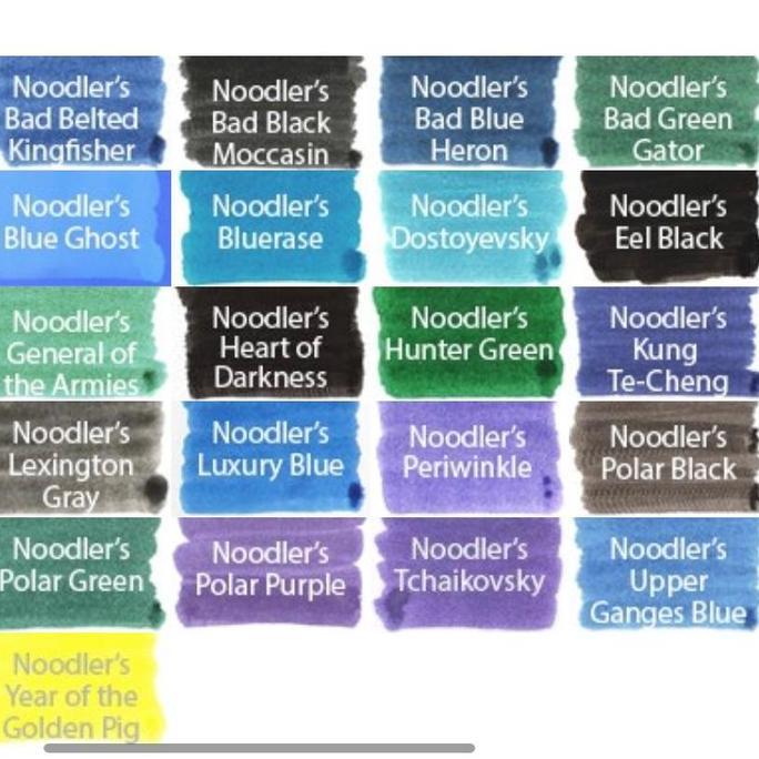 Ceyo- Noodler'S Ink Terproof / Bulletproof / Standard Fountain Pen Ink 3Oz / Tinta Pulpen Pena Noodl