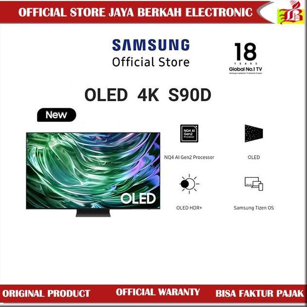 SAMSUNG 55S90D OLED SMART TV 4K 120Hz Smart TV SAMSUNG OLED 55 Inch OLED SAMSUNG QA55S90DAKXXD / S90