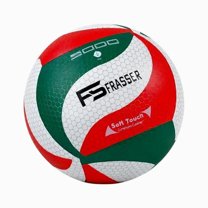 fiteri_shopsans - fs frasser bola voli bola volly indoor dan outdoor size 5 bahan pvc foam standart 