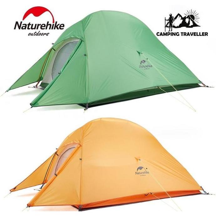 // TENDA NATUREHIKE CLOUD UP 210T 2P NH17T001-T ULTRALIGHT + MAT *