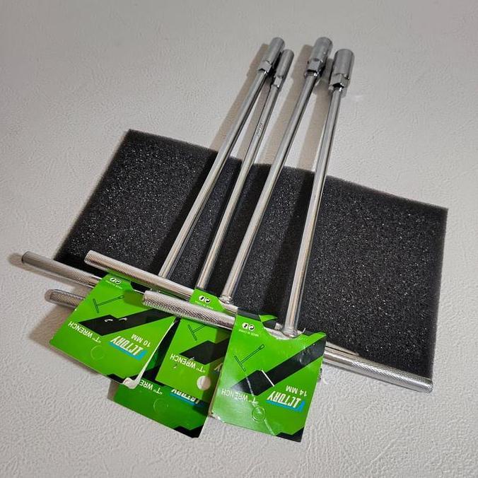 Paket Kunci Bengkel 1 Set / Kunci Shock 27 Pcs Lengkap Mata Obeng + Kunci T 8 10 12 14 17 mm + Kunci