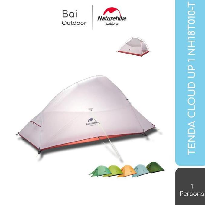 * TENDA CLOUD UP 1 210T / 20D NATUREHIKE NH18T010-T 1P CAMPING UPGRADE *
