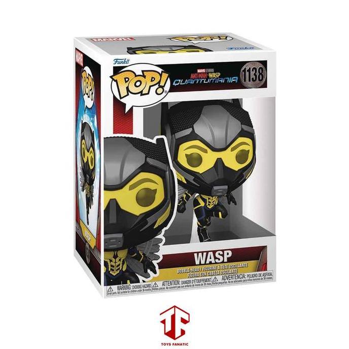 HOT SALE FUNKO POP ANTMAN WASP QUANTUMANIA - WASP #1138 TERMURAH
