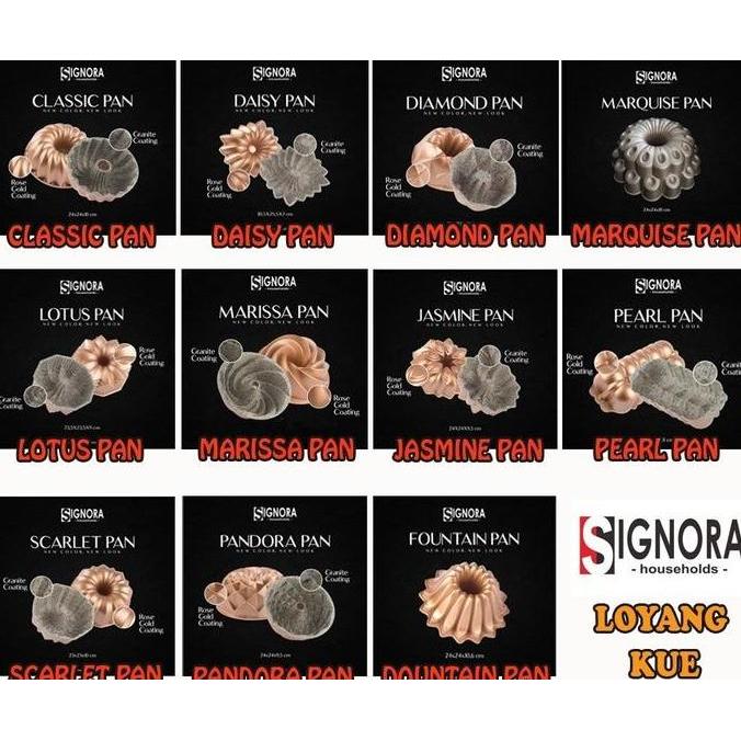 Signora Loyang Sultan / Loyang Bolu Granit Coating Anti Lengket
