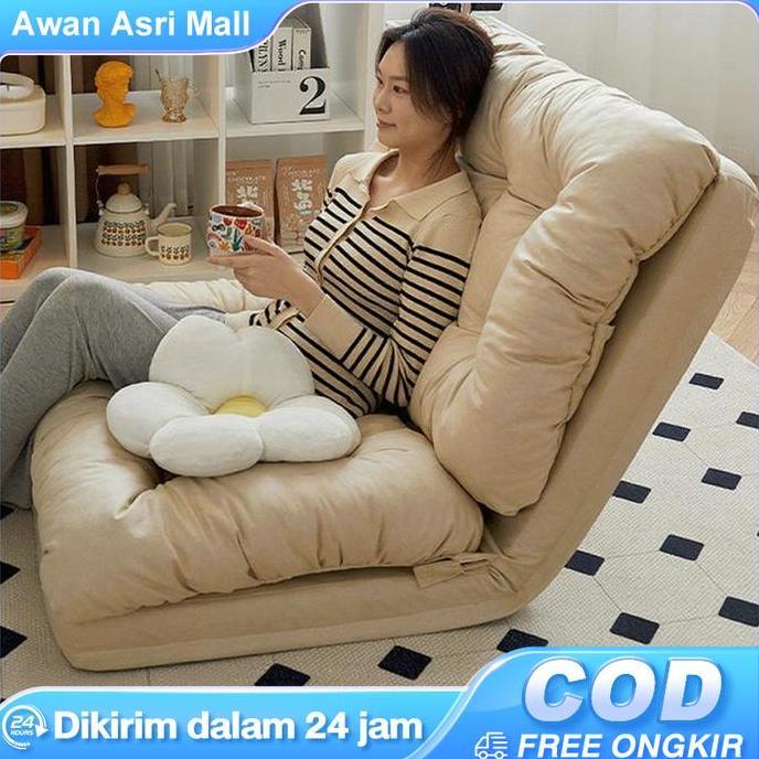 Sofa lipat multifungsi, tahan air, tahan lama, kursi platform sederhana, penyesuaian multi-sudut, ku