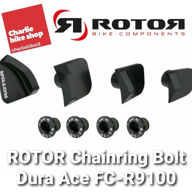Promo Baut Chainring - Chainring Bolt Rotor Crank Shimano Dura Ace R9100 Cod