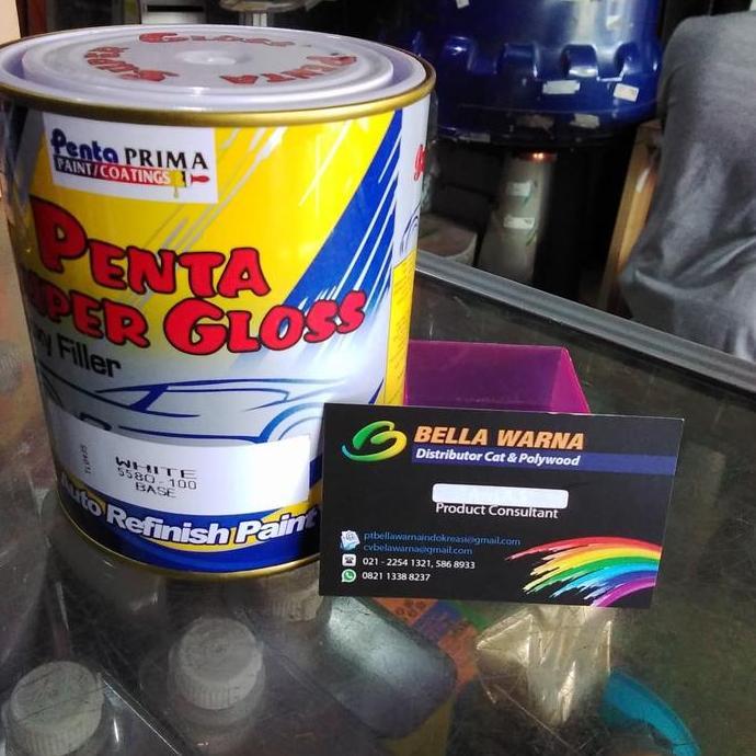 epoxy // cat dasar penta white
