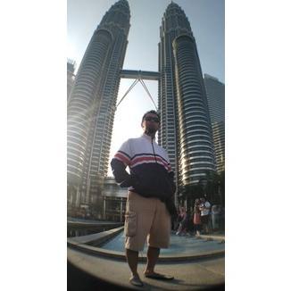 ORIGINAL Jaket Tracktop Casuall putih Navy List merah ROJALI STM