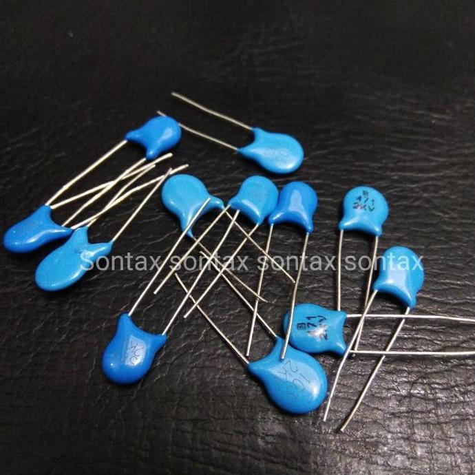 33PF 33 P PF 1KV 1 KV 33P BIRU KAPASITOR CAPACITOR KERAMIK CERAMIC HV STX27