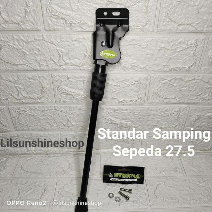 Promo Jagang Standar Samping Sepeda 27.5 Eterna Jarak Antar Titik Tengah Lubang 2Cm Untuk Polygon Xt