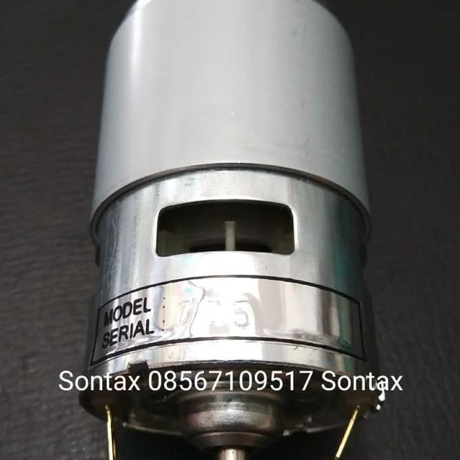 MOTOR DC 775 12V 24V DINAMO BEARING TORSI TORQUE HIGH SPEED 7000 RPM STX27