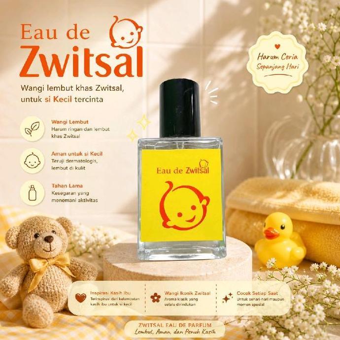 Parfume Baby ZWITSAL untuk Pria & Wanita remaja, dewasa, anak-anak. wangi segar, fresh dan tahan lam