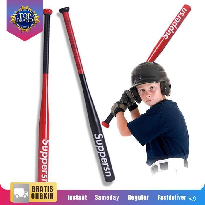 Tongkat Besi Baseball Baseball Bat Stick Baseball Tongkat Bisbol Besi Stik Baseball Besi Tas Gratis