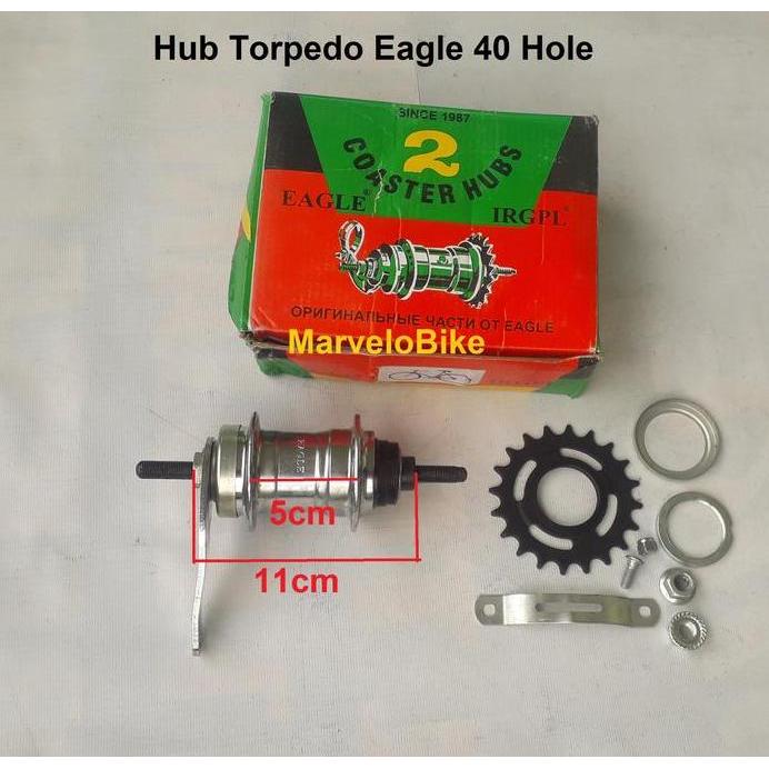 Ready Hub Torpedo Sepeda Onthel Becak Eagle 40 Hole